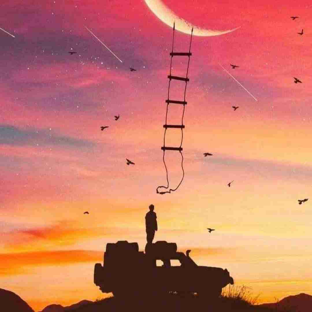  تو که ماه بلند آسمونی منم ستاره میشم با صدای زن